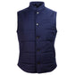 Blue Wool Sleveless Jacket