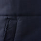 Blue Wool Sleveless Jacket