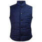 Blue Wool Sleveless Jacket