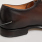 Brown Leather Lace Up Dress Men Derby Shoes
