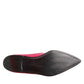 Pink Patent Leather Lace Up Dress Derby Shoes