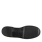 Metallic Silver Logo Slip On Men Dress Shoes