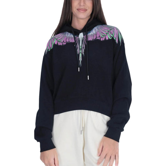Black Cotton Hoody