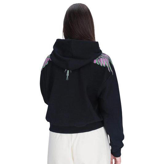 Black Cotton Hoody