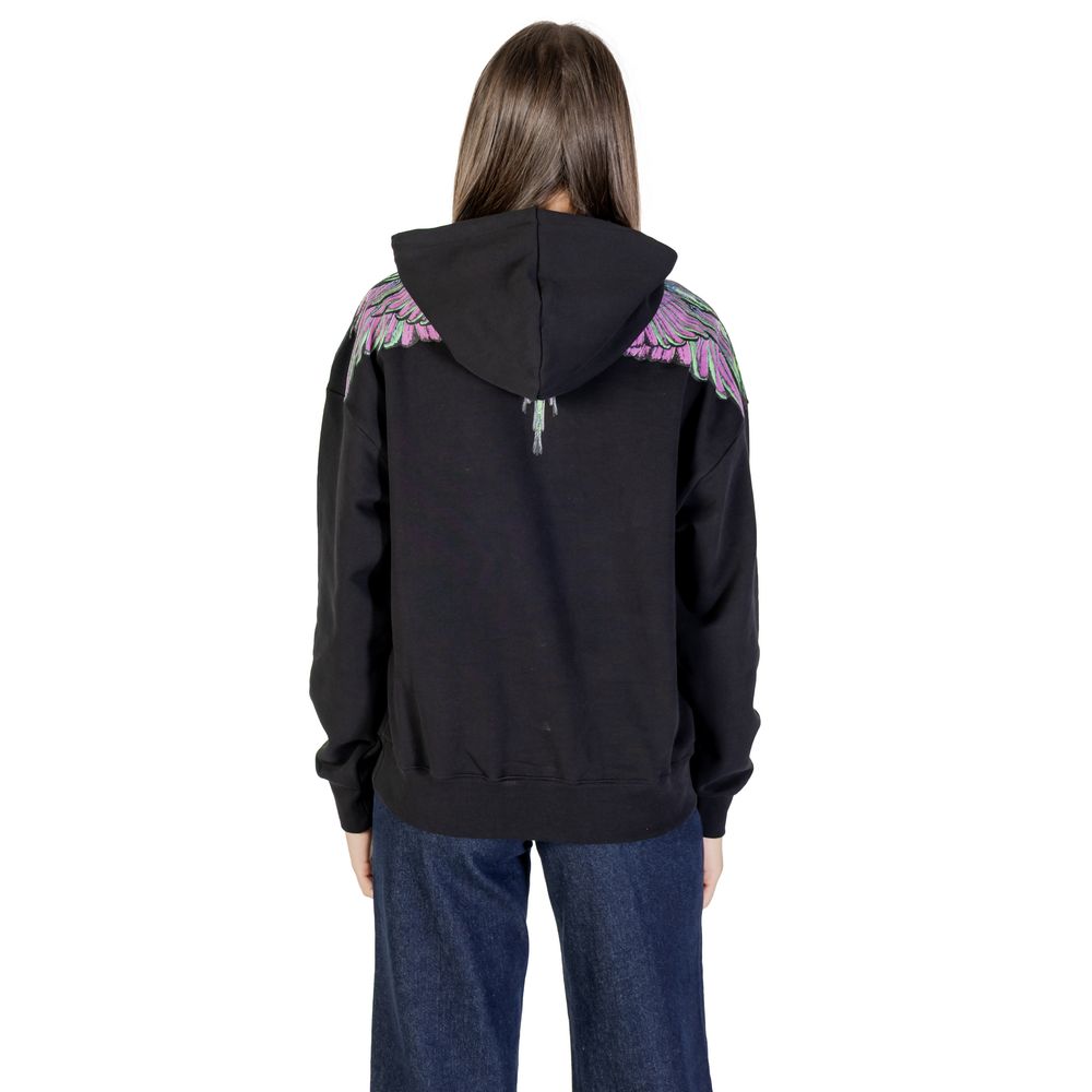 Black Cotton Hoody