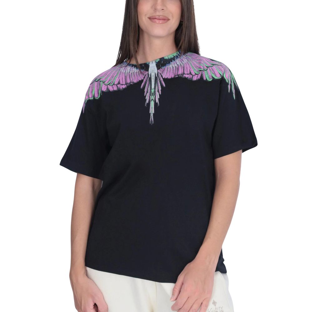 Black Cotton T-Shirt