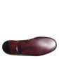 Multicolor Jacquard Gold DG Logo Loafer Shoes