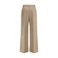 Palazzo Trousers in Bottonato Natté