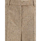 Palazzo Trousers in Bottonato Natté