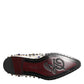White Leather Crystals Embellished Dress  Shoes