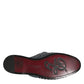 Blue Woven Slides MULES Men Sandals Shoes