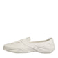White Rubber Slides Low Top Sneakers Shoes