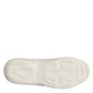 White Rubber Slides Low Top Sneakers Shoes