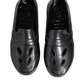 Black Rubber Slides Low Top Sneakers Shoes