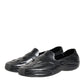 Black Rubber Slides Low Top Sneakers Shoes