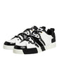 White Leather Logo Portofino Sneakers Shoes