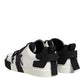 White Leather Logo Portofino Sneakers Shoes