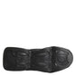 Black Lace Up Wave Low Top Men Sneaker Shoes