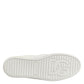 White Leather Low Top Slip On Sneakers Shoes