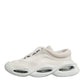 White Lace Up Wave Low Top Men Sneaker Shoes
