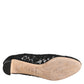 Black Vally Taormina Floral Lace Pumps Shoes