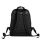 Black Nylon DG Patch School Travel Backpack Borse Bag