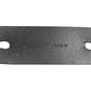 Black Double Strap Leather Silver Buckle Belt