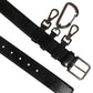 Black Key Ring Clip Attachments Buckle Belt