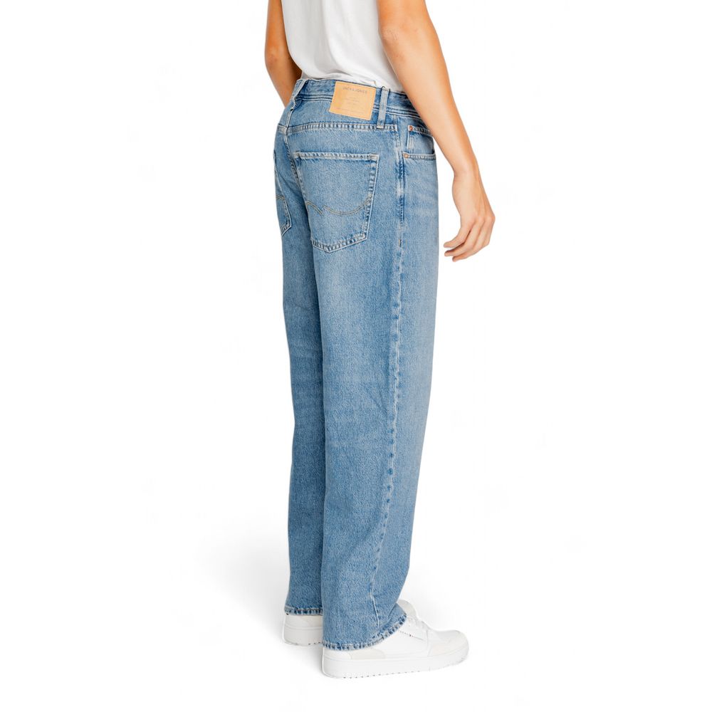 Blue Cotton Relaxed Fit Jean