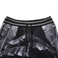 Black Banana Leaf Cotton Jogger Trouser Pants