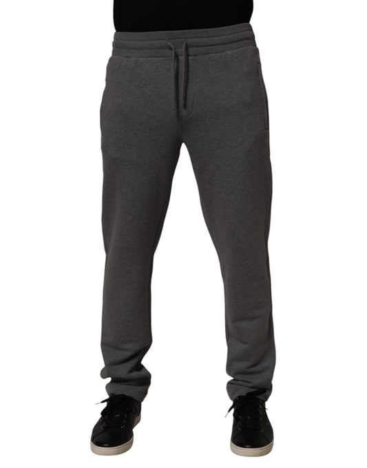 Gray Cotton Jogger Sweatpants Trouser Pants