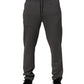 Gray Cotton Jogger Sweatpants Trouser Pants