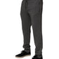 Gray Cotton Jogger Sweatpants Trouser Pants