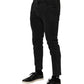 Dark Gray Cotton Stretch Denim Trouser Jeans