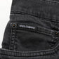 Dark Gray Cotton Stretch Denim Trouser Jeans