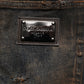 Black Cotton Skinny Tattered Men Denim Jeans