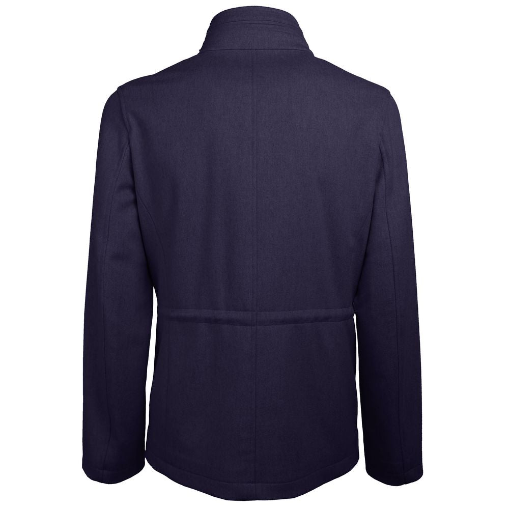 Blue Wool Coat