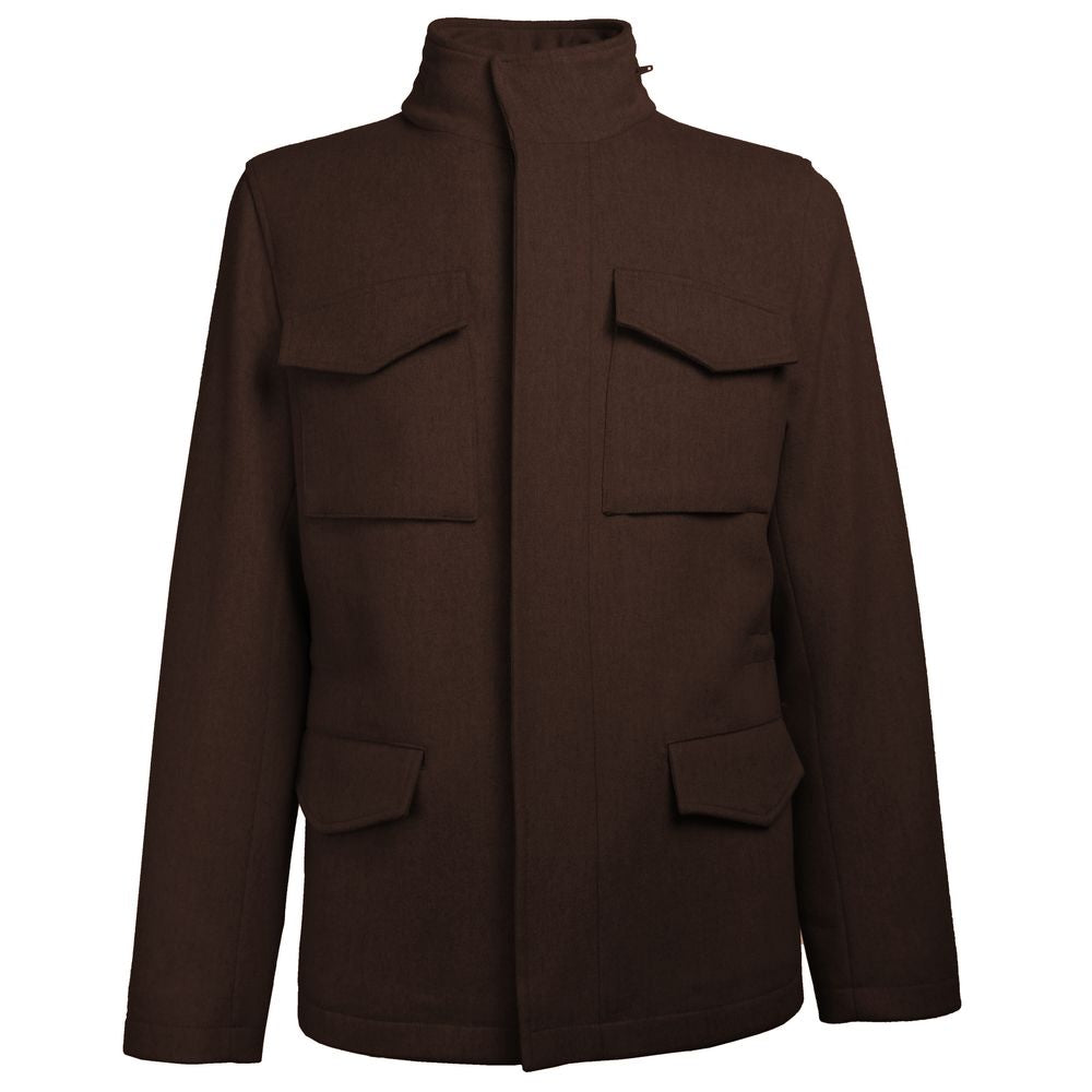 Brown Wool Jackets & Coat