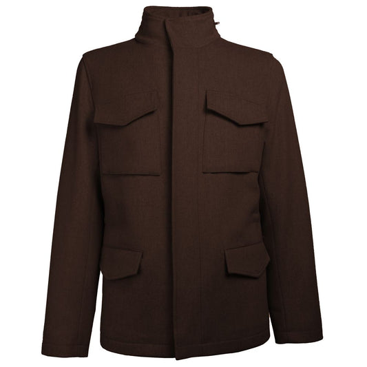 Brown Wool Jackets & Coat