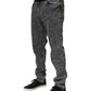 Gray Cotton Slim Fit Denim Trouser Jeans