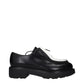 Black Leather Oxfords And Derbies