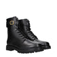 Black Leather Ankle Boots