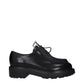 Black Leather Oxfords And Derbies