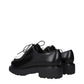 Black Leather Oxfords And Derbies