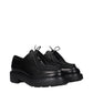 Black Leather Oxfords And Derbies