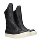 Black Leather Ankle Boots