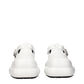 White Leather Slip-On Loafers
