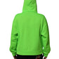 Green DG Logo Men Hooded Sweatshirt Sweater