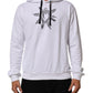 White Sacred Heart Hooded Sweatshirt Sweater
