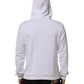 White Sacred Heart Hooded Sweatshirt Sweater